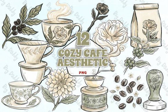 Download Cozy Cafe Aesthetic PNG - Aesthetic Collection